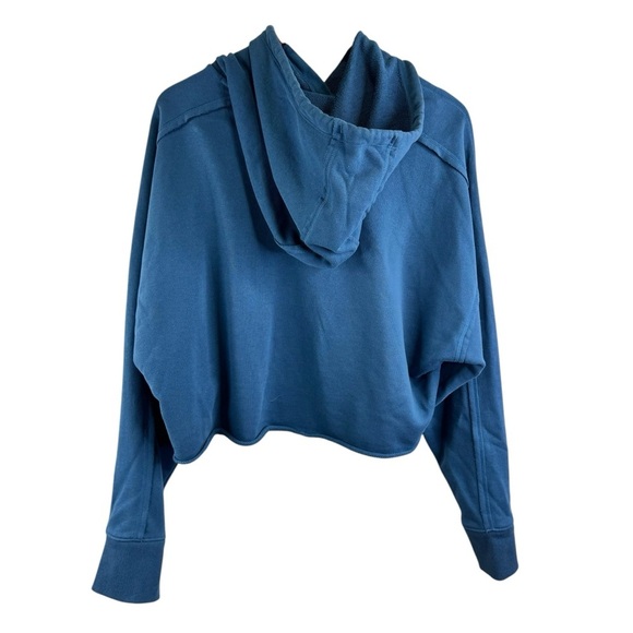 Under Armour UA BTG Terry Crop Hoodie Size Large Oversized Activewear Sporty - Picture 5 of 14